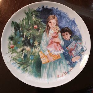 "Cecile et Raoul" collector plate